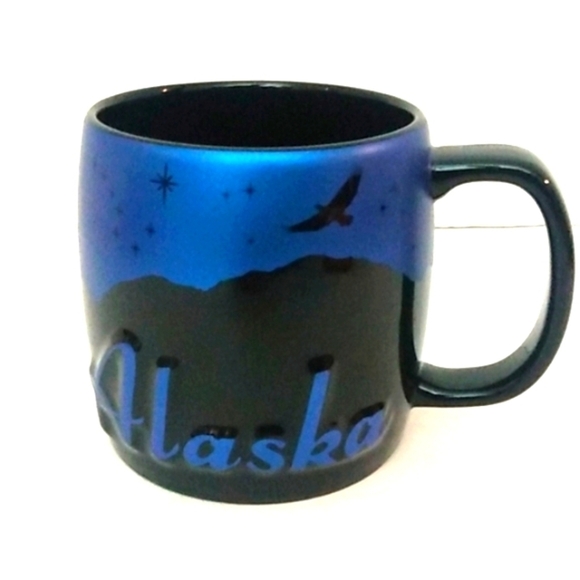 ALASKA MIDNIGHT SKY AMERICAWARE COFFEE MUG 20oz. - Picture 3 of 9